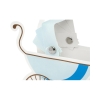 10 Kartonage 'Kinderwagen' - Blau