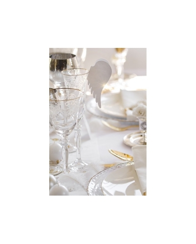 Nominette pour verre 'aile d'ange (10 pièces)