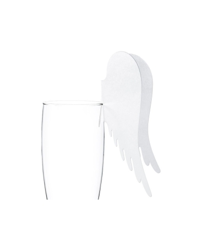 Nominette pour verre 'aile d'ange 10 pièces