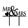 Cake Topper 'Mr & Mrs'