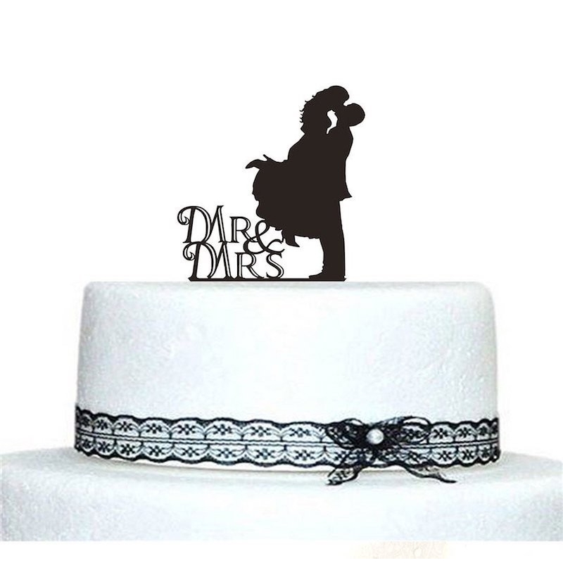 Cake topper brautpaar