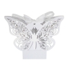 10 Kartonagen 'Schmetterling' - Weiss