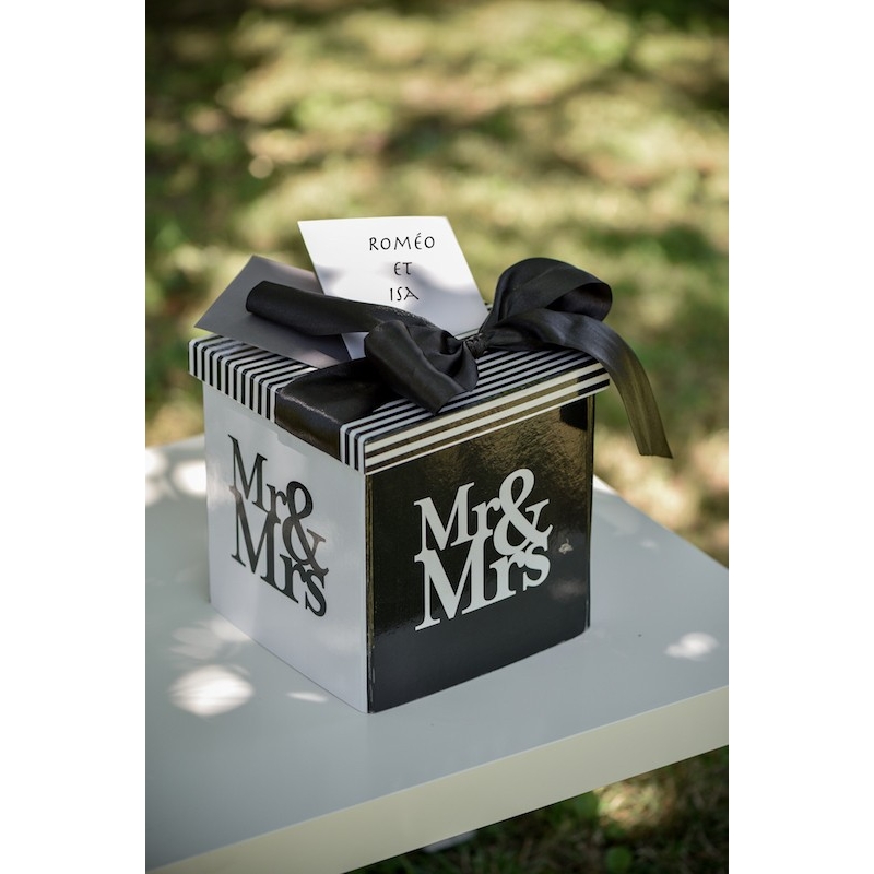 Urne mariage Mr & Mrs