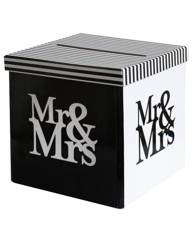 Hochzeitsdeko - Briefbox Mr. & Mrs. - the-weddingshop.ch