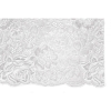 Ruban dentelle coton blanc
