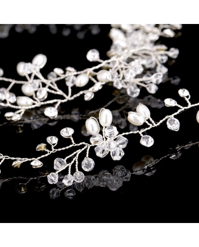 Bandeaux pour cheveux perles & strass