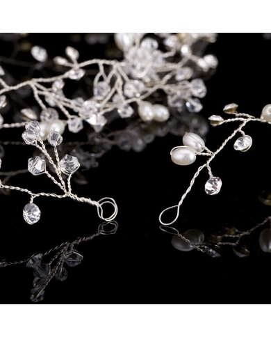 Bandeaux pour cheveux perles & strass