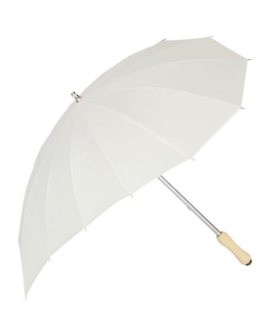 Brautschirm 'Herz' - Ecru