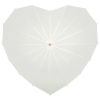 Parapluie Ombrelle de mariée 'Coeur' - ecru