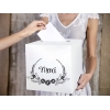 Hochzeitsdeko - Briefbox MERCI - Ivory - the-weddingshop.ch