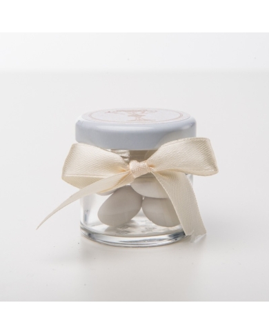 Miniglas 'Schön das du Da bist' - Herz