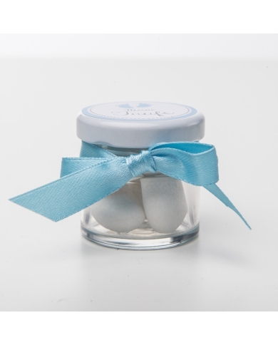 Miniglas 'Schön das du Da bist' - Herz