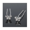 20 Barrette Épingle 'Papillon'