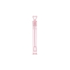 Tube de bulles de savon mariage 'Coeur Vintage' - Pink (x24)