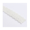 Ruban adhésif décoratif dentelle - blanc - 1,7 m