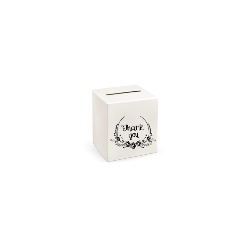 Hochzeitsdeko - Briefbox Thank you - the-weddingshop.ch