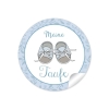 Autocollant 'Chaussures' - bleu