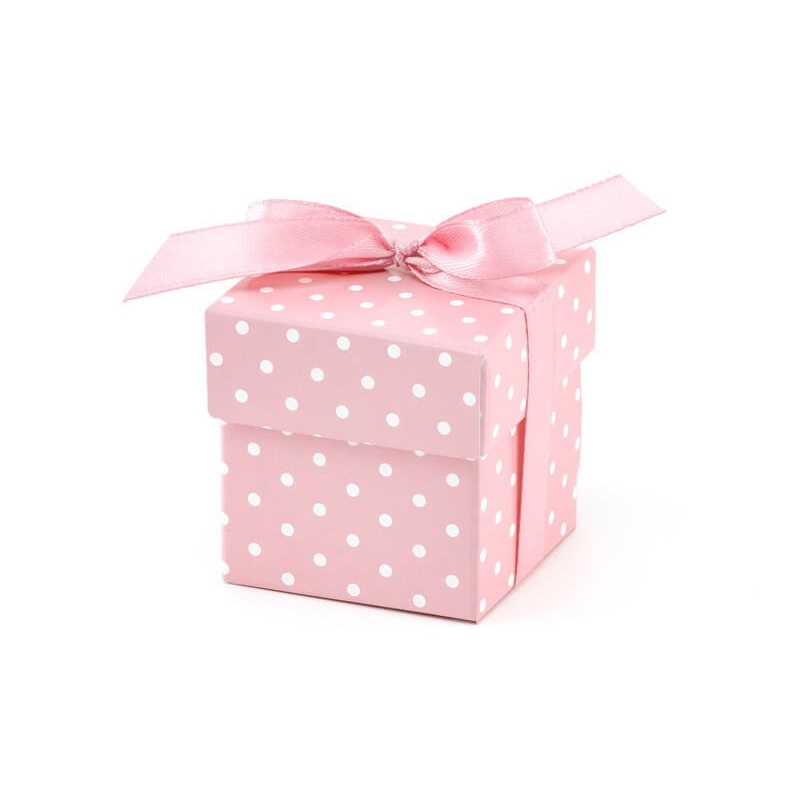 10 cartonnages Cadeau Rose