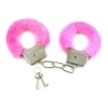 Handschellen Plüsch - Pink