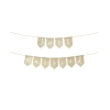 Guirlande 'Just Married' en Jute