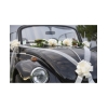 Autoschmuck Hochzeit - 6-teiliges Set