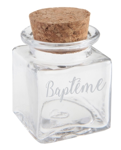Korkenglas Baptême