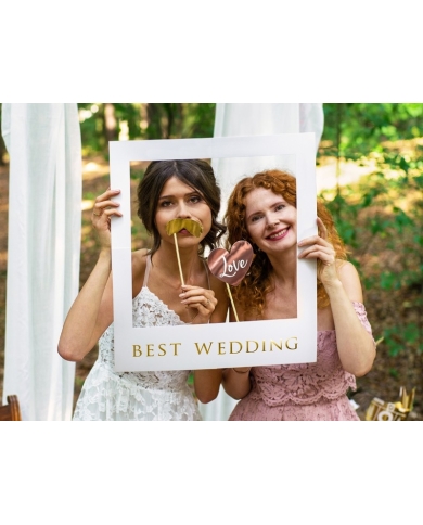 Kit Complet Photobooth Mariage Or