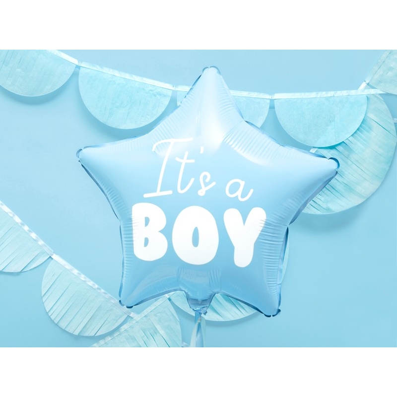 Folienballon Stern 'It's a Boy' - The-Weddingshop