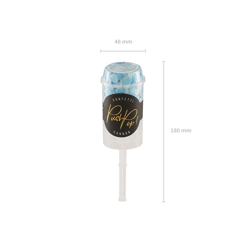 Confettis push pop bleu - The-Weddingshop