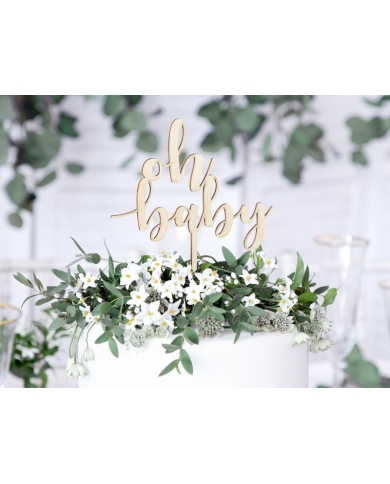 Tortenfigur - Babyparty - Oh Baby - the-weddingshop.ch
