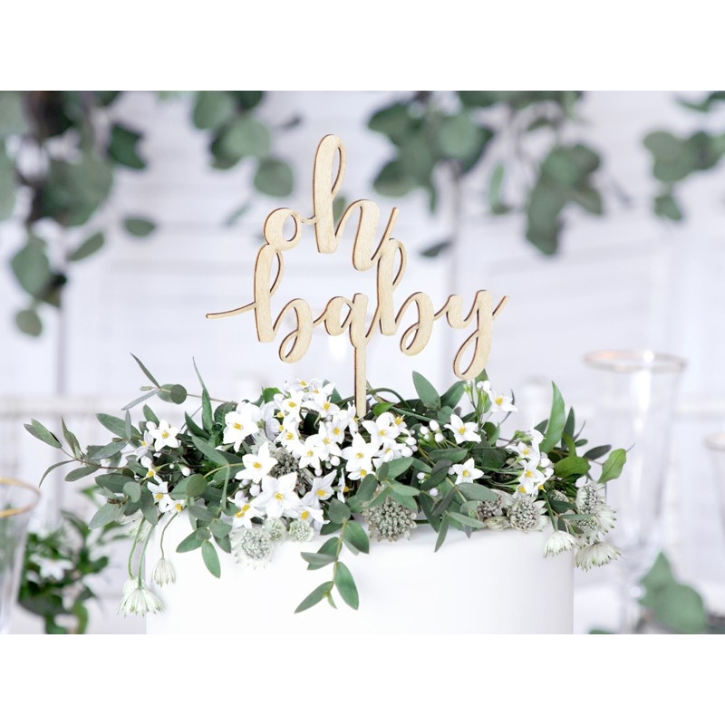 Tortenfigur - Babyparty - Oh Baby - the-weddingshop.ch