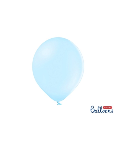 Ballons de baudruche - bleu clair pastel