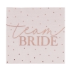 Servietten 'Team Bride'