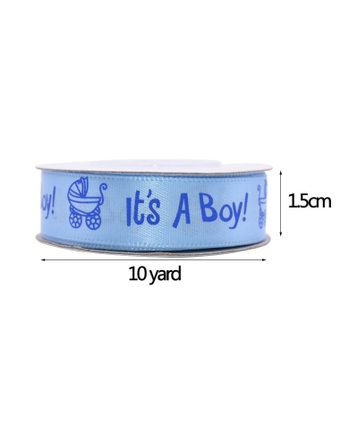 Ruban Satin 'It's a Boy'