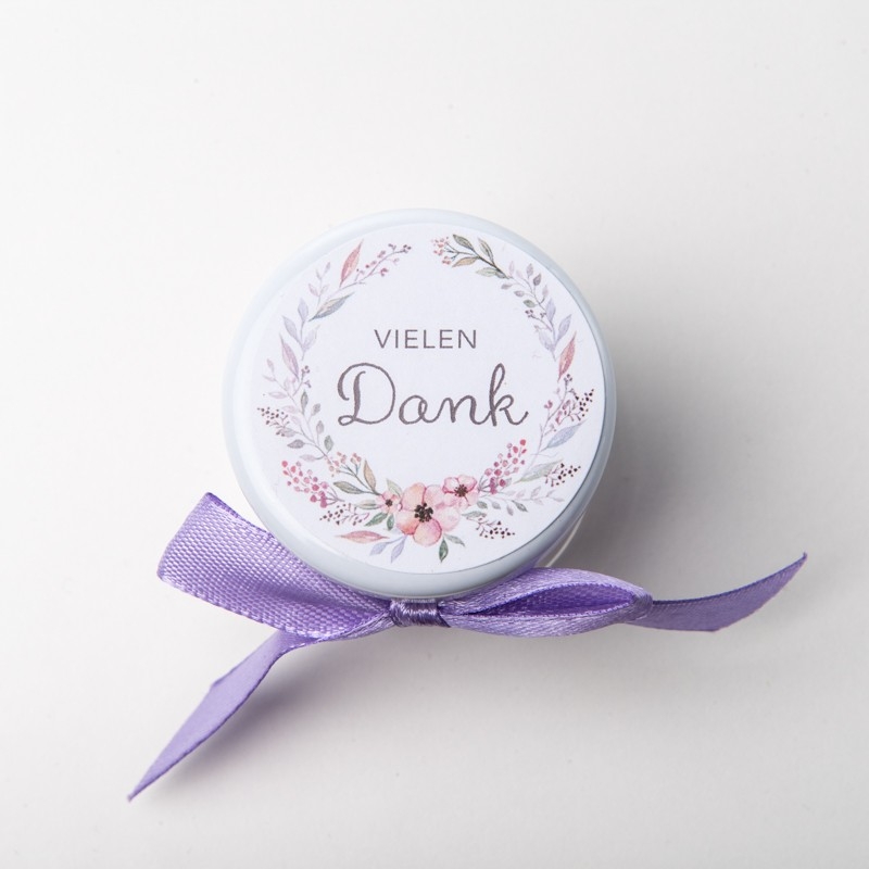 Taufe - 45 Minigläser mit "Vielen Dank" - the-weddingshop.ch