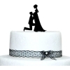 Cake Topper 'Schwangere Braut'