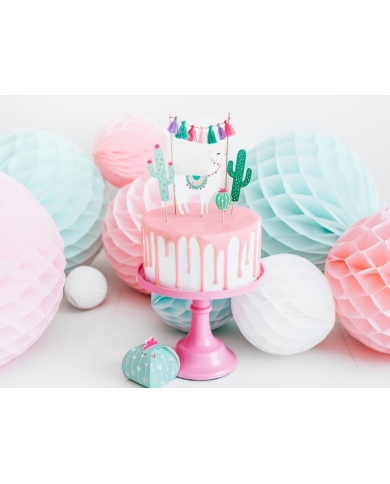 Boule alvéolée - blanc (20 cm)