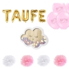Set déco 'Taufe' - fille