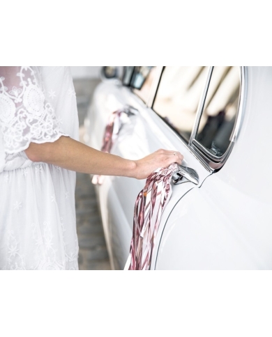 Kit décoration voiture 'Just Married'