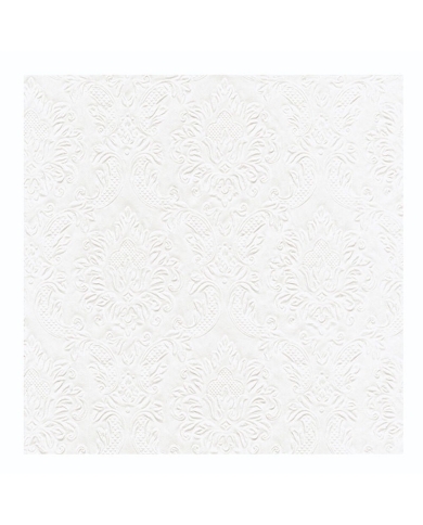 Serviettes 'Elegance' - blanc - The Weddingshop