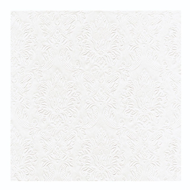 Serviettes 'Elegance' - blanc - The Weddingshop