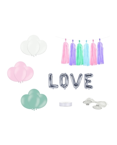 Kit décoration voiture 'Love'