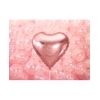 Ballon aluminium 'Coeur' - rose gold (61 cm)