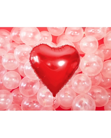 Folienballon 'Herz' - Rot (61 cm)