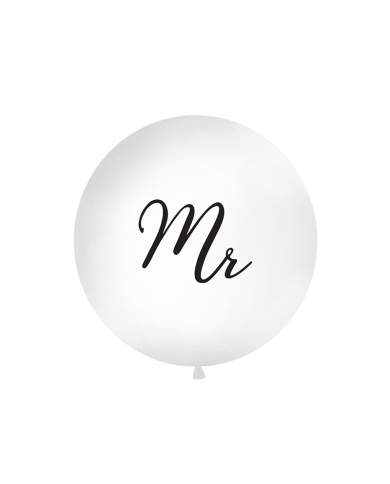 Riesenballon 'Mr' (Schwarz)