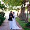 Guirlande géante 'Just Married avec coeur' ♥ the-weddingshop.ch