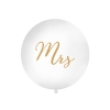 Riesenballon 'Mrs' (Gold)