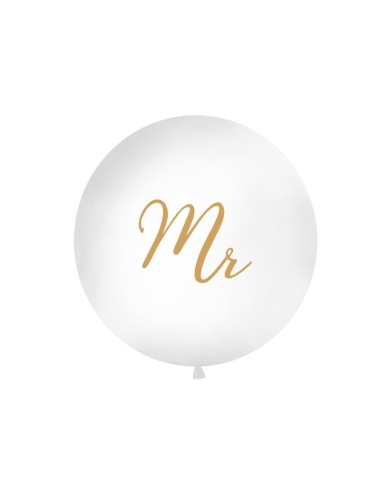 Riesenballon 'Mr' (Gold)