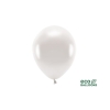 Metallic Eco Ballons - pearl (10 Stück)