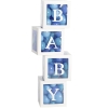 Babyparty Deko - 4 Ballonboxen - the-weddingshop.ch